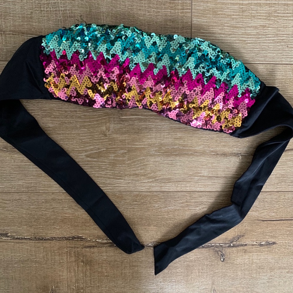 Victoria’s Secret Swim Sequin Bikini Top